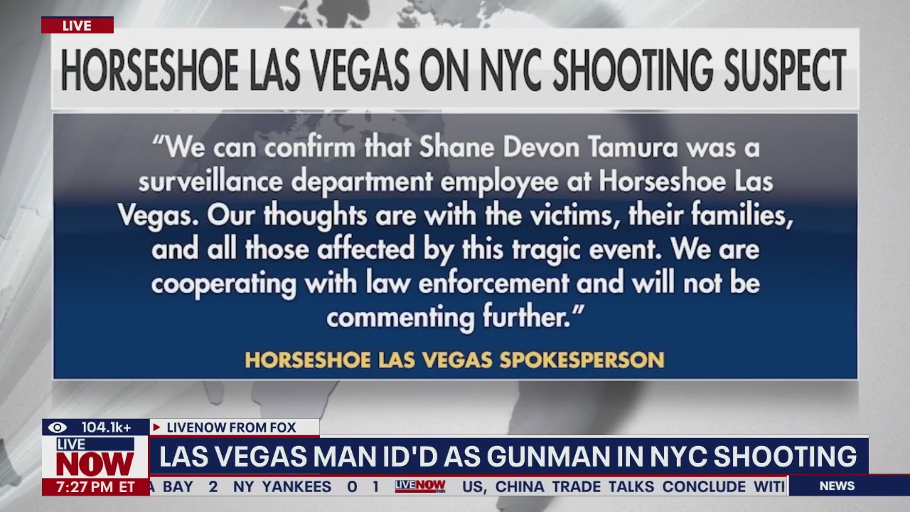 NYC shooting: Las Vegas man ID'D as gunman