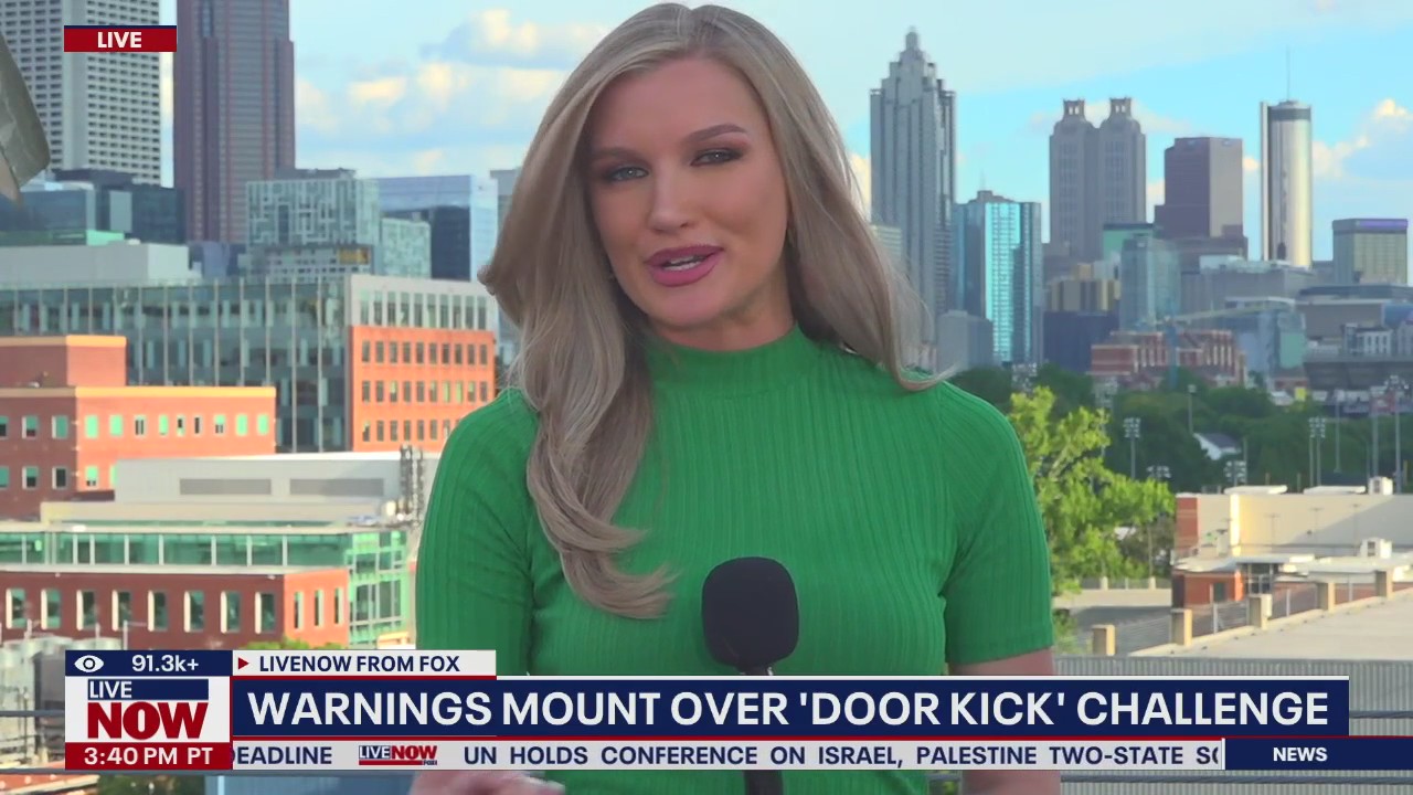 New TikTok trend "door kick challenge" sparks concern
