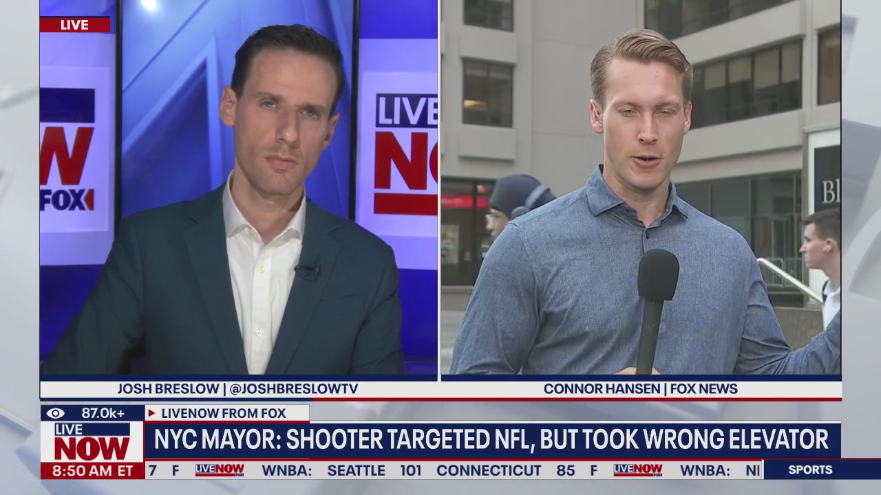 NYC mayor: Gunman targeted NFL & took wrong elevator