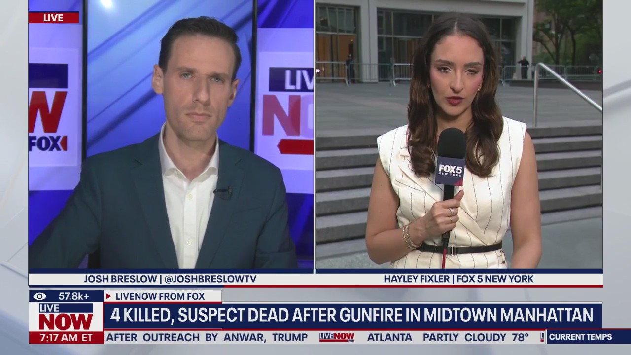 Timeline revealed in Midtown Manhattan shooting