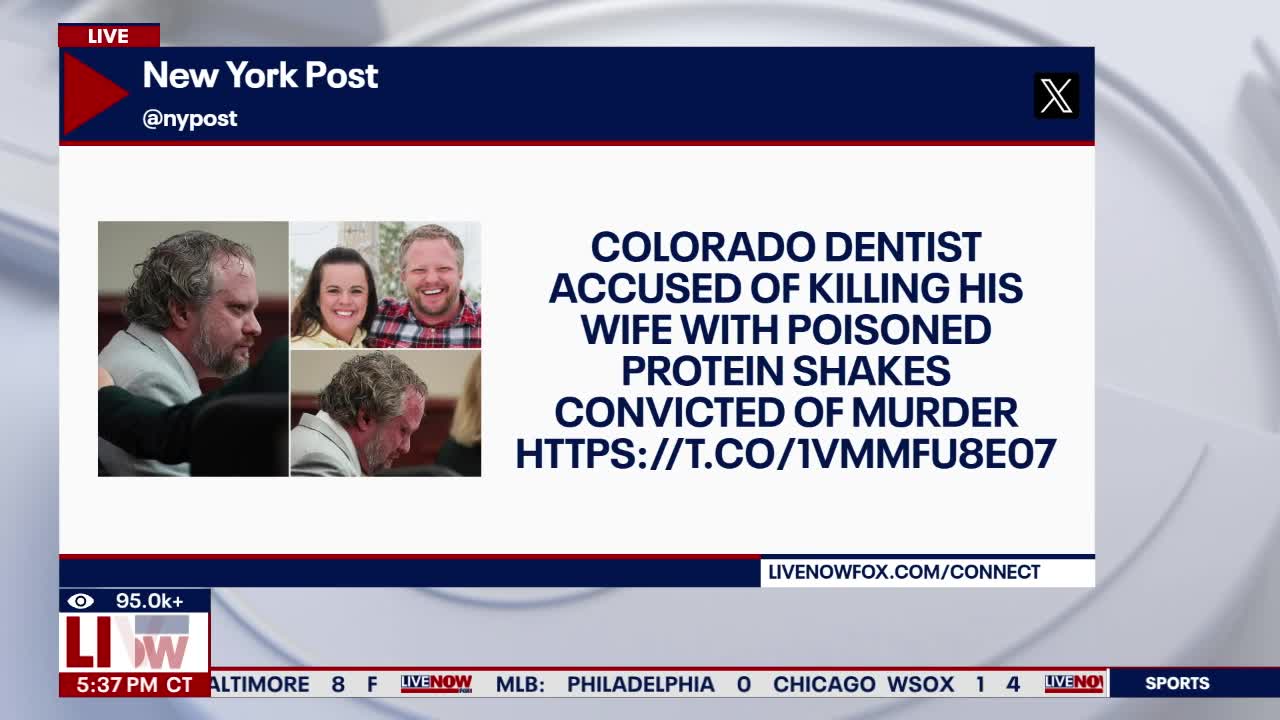 Dentist found guilty of murder for poisoning wife