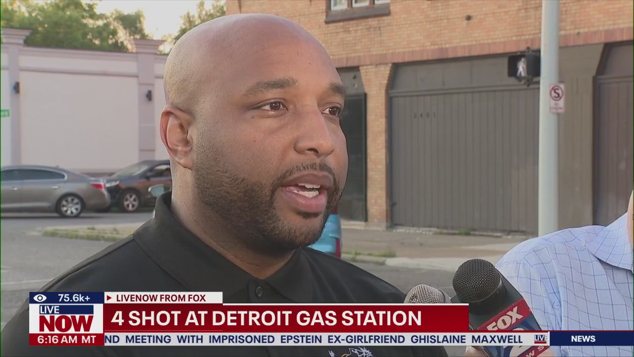 Detroit shooting: gunman on the run
