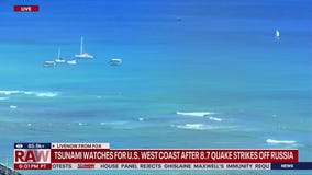 8.7 earthquake off Russia triggers tsunami alerts in U.S.