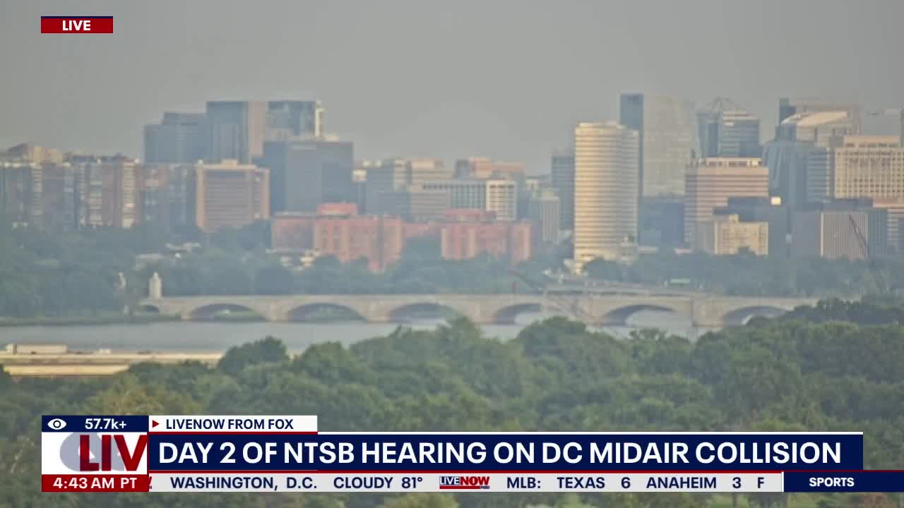 Day 2 of NTSB hearing on DC midair collision
