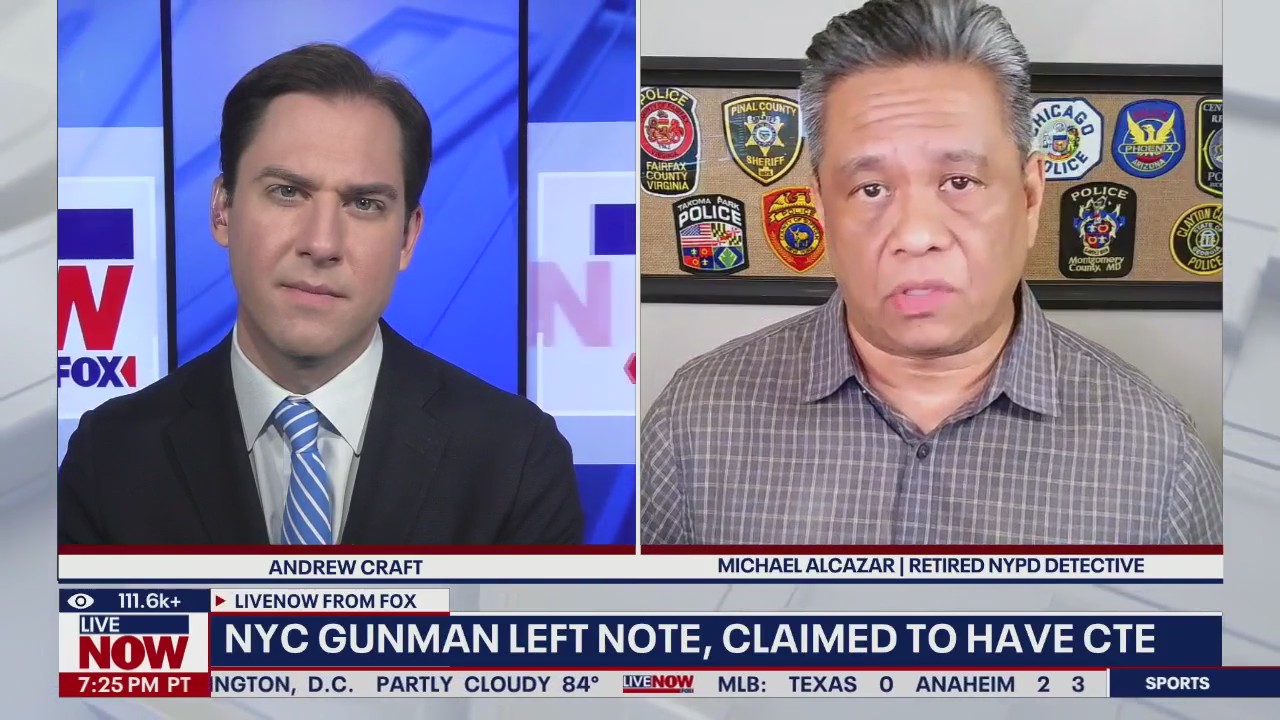 NYC gunman left note, claimed to have CTE | LiveNOW from FOX