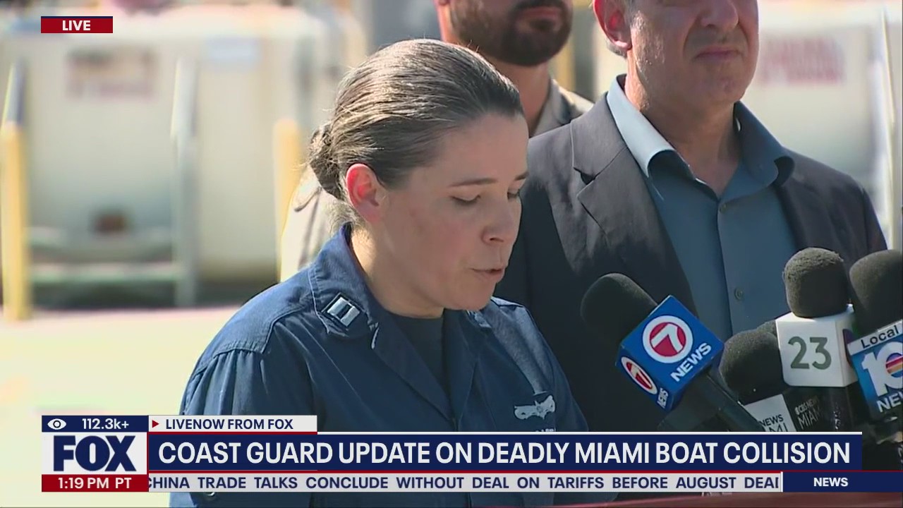 Coast Guard update on deadly Miami boat crash