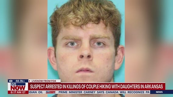Suspect arrested in killing of couple hiking in AR