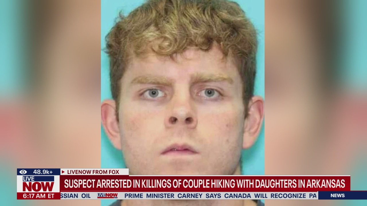 Suspect arrested in killing of couple hiking in AR