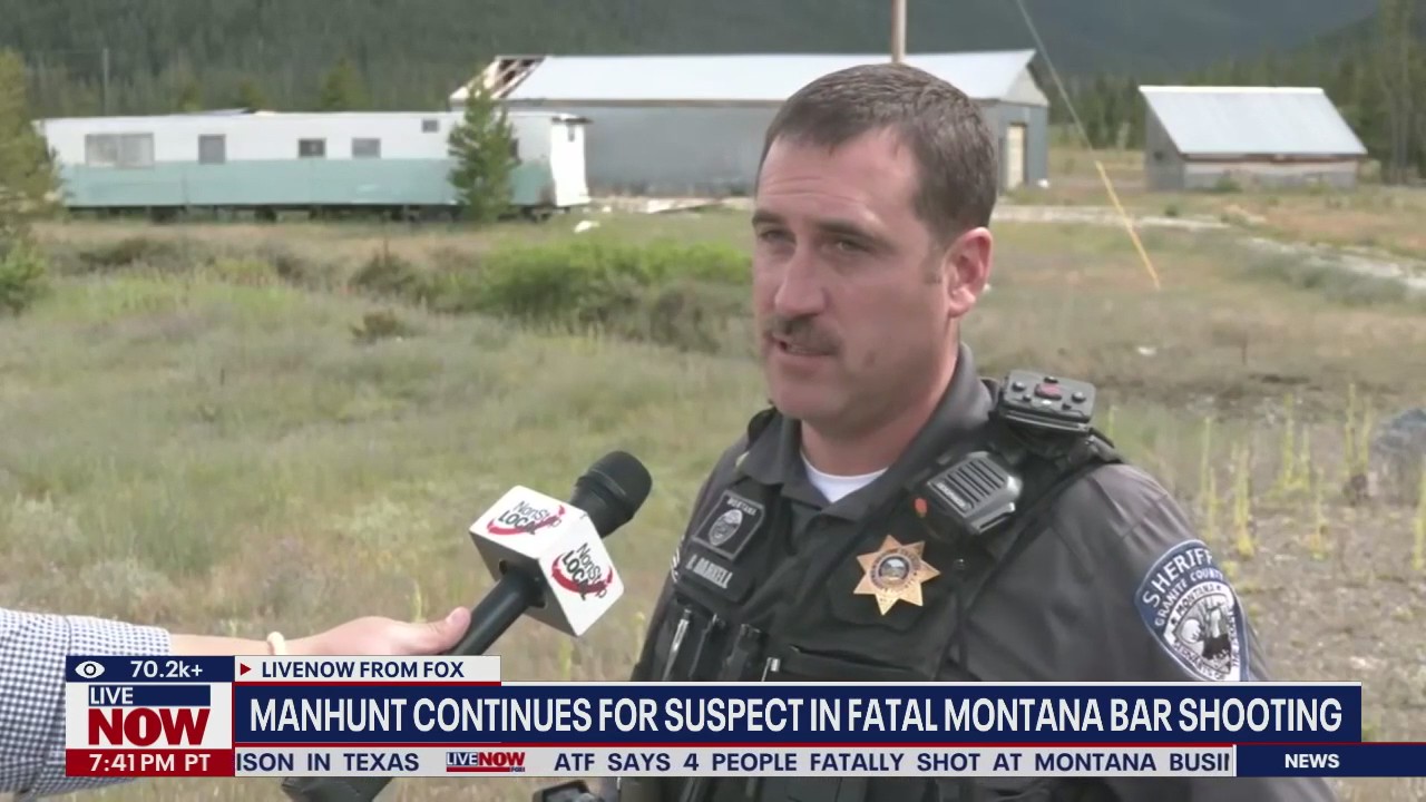 'Active manhunt' for suspect in deadly Montana shooting