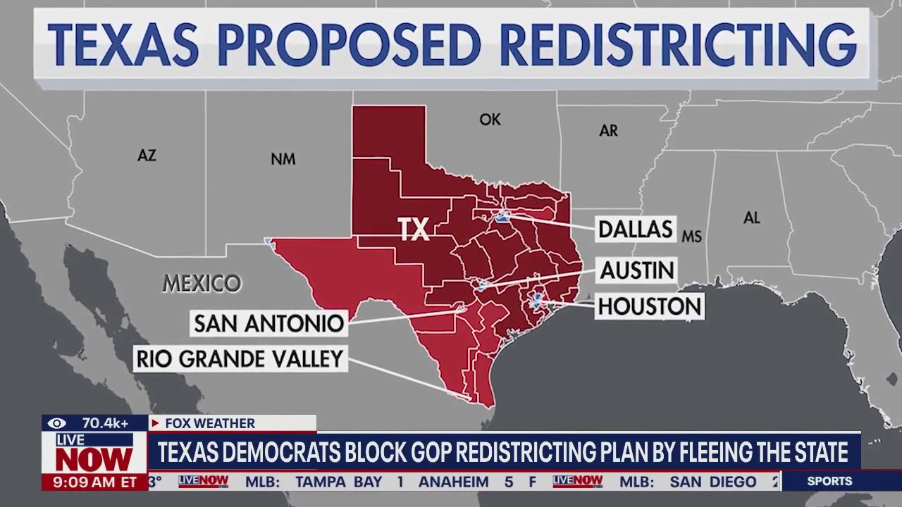 Texas redistricting standoff continues
