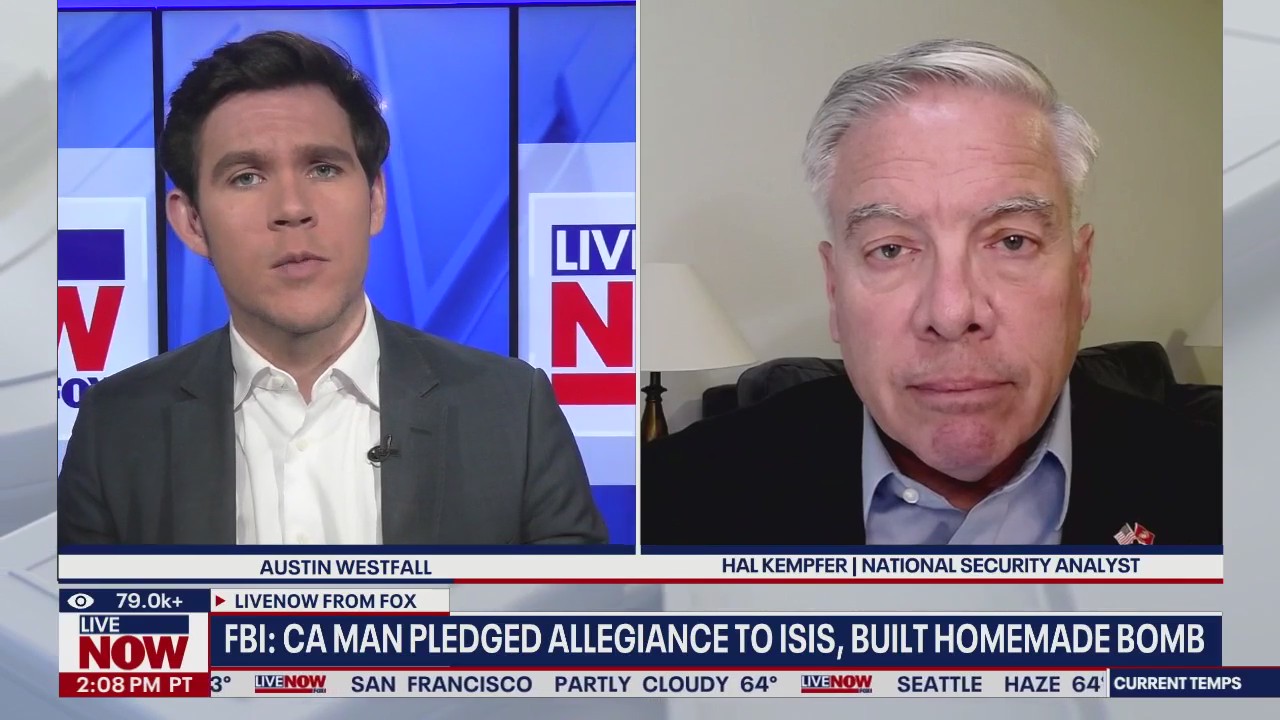 FBI: CA man pledged allegiance to ISIS, built a bomb