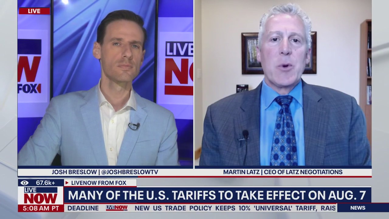 Many U.S. tariffs to take effect on Aug. 7th.