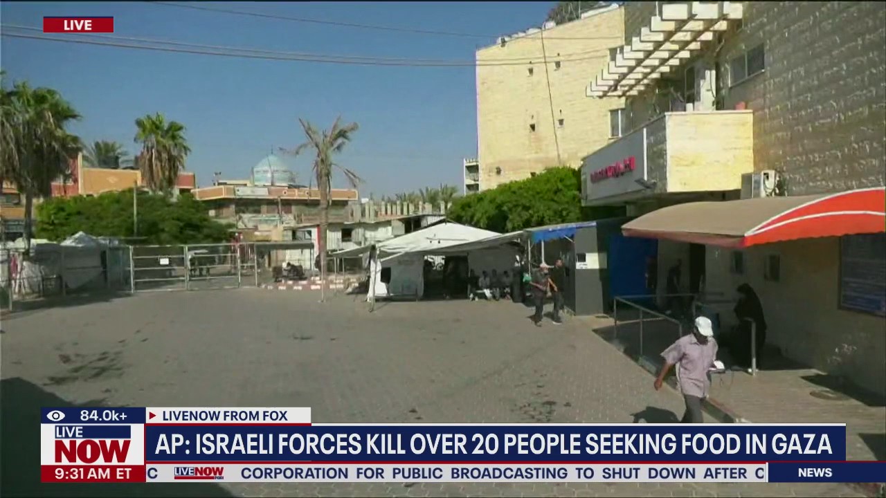 AP reports, Israeli forces kill over 20 people seeking aid