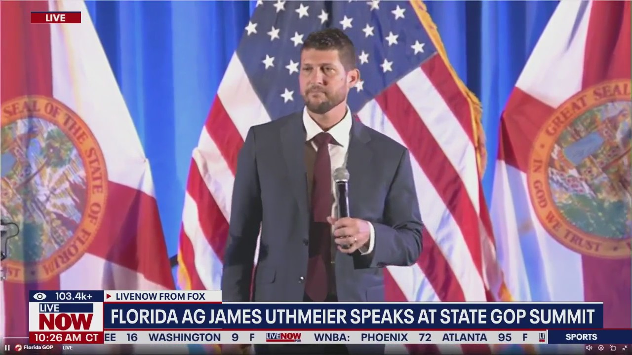 Florida AG James Uthmeier at state GOP summit