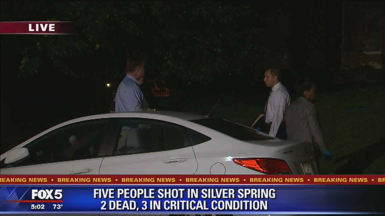 2 dead, 3 critical after shooting in Silver Spring | FOX 5 DC