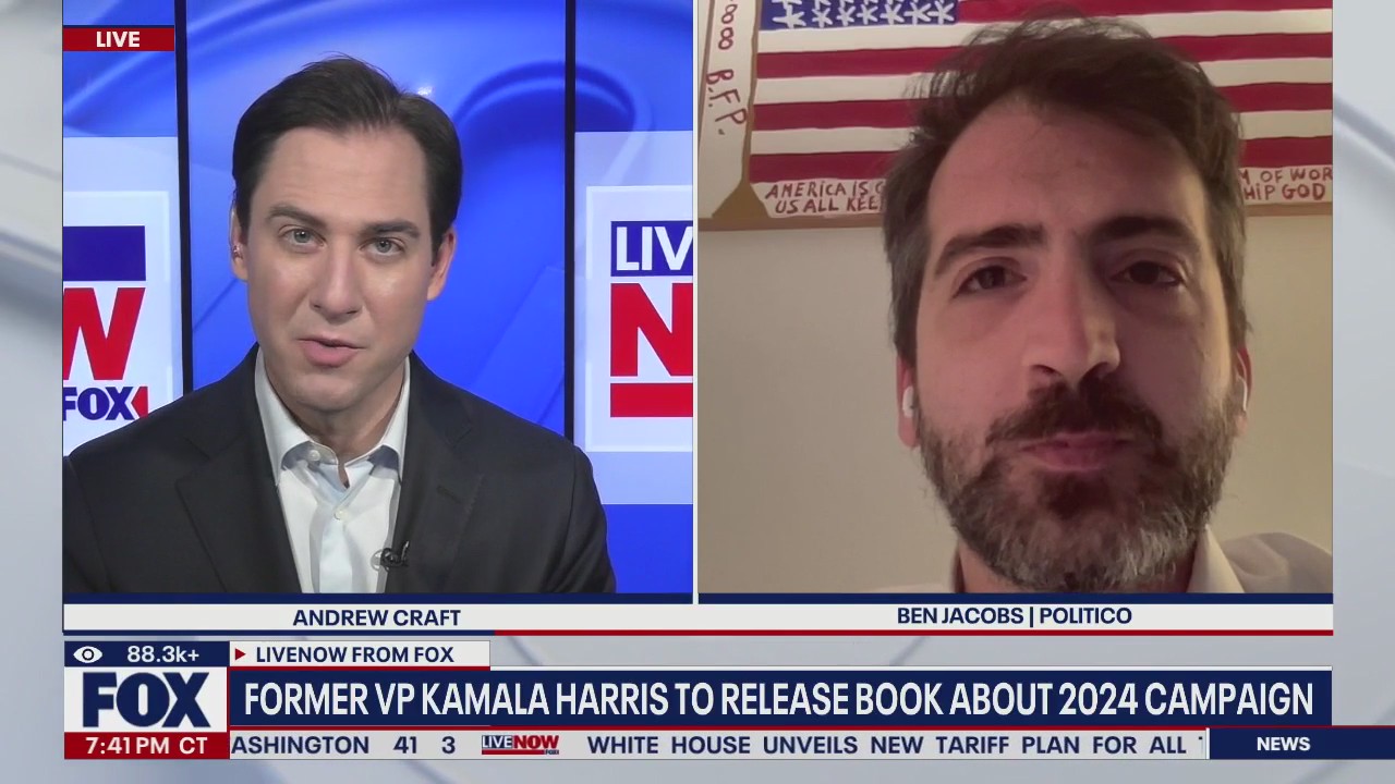 Kamala Harris to release book about 2024 campaign