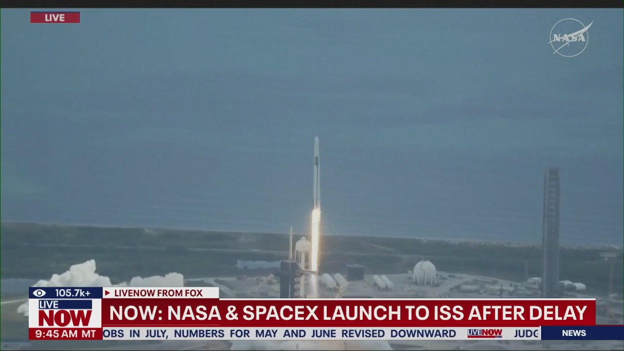 NASA launches Crew-11 to ISS