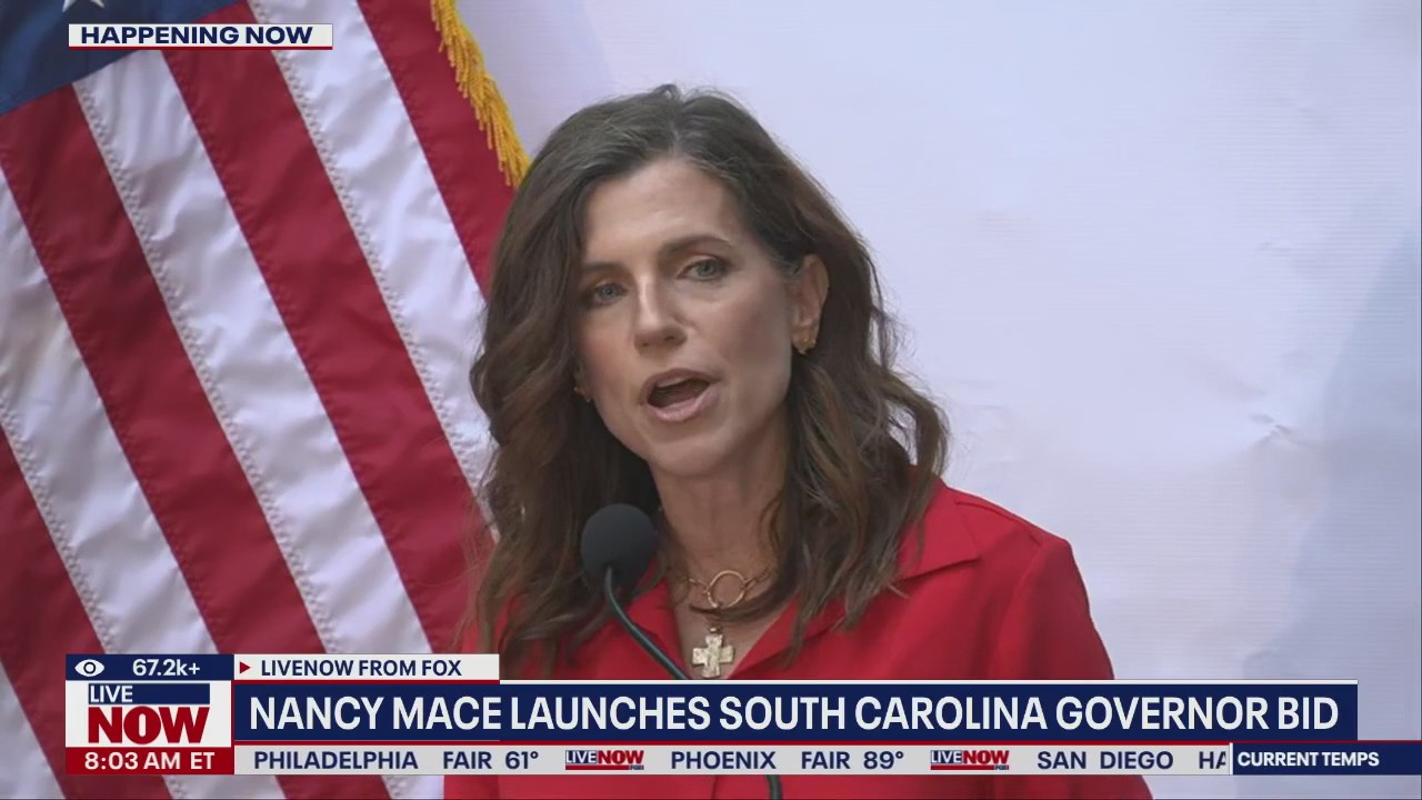 Nancy Mace launches South Carolina governor bid