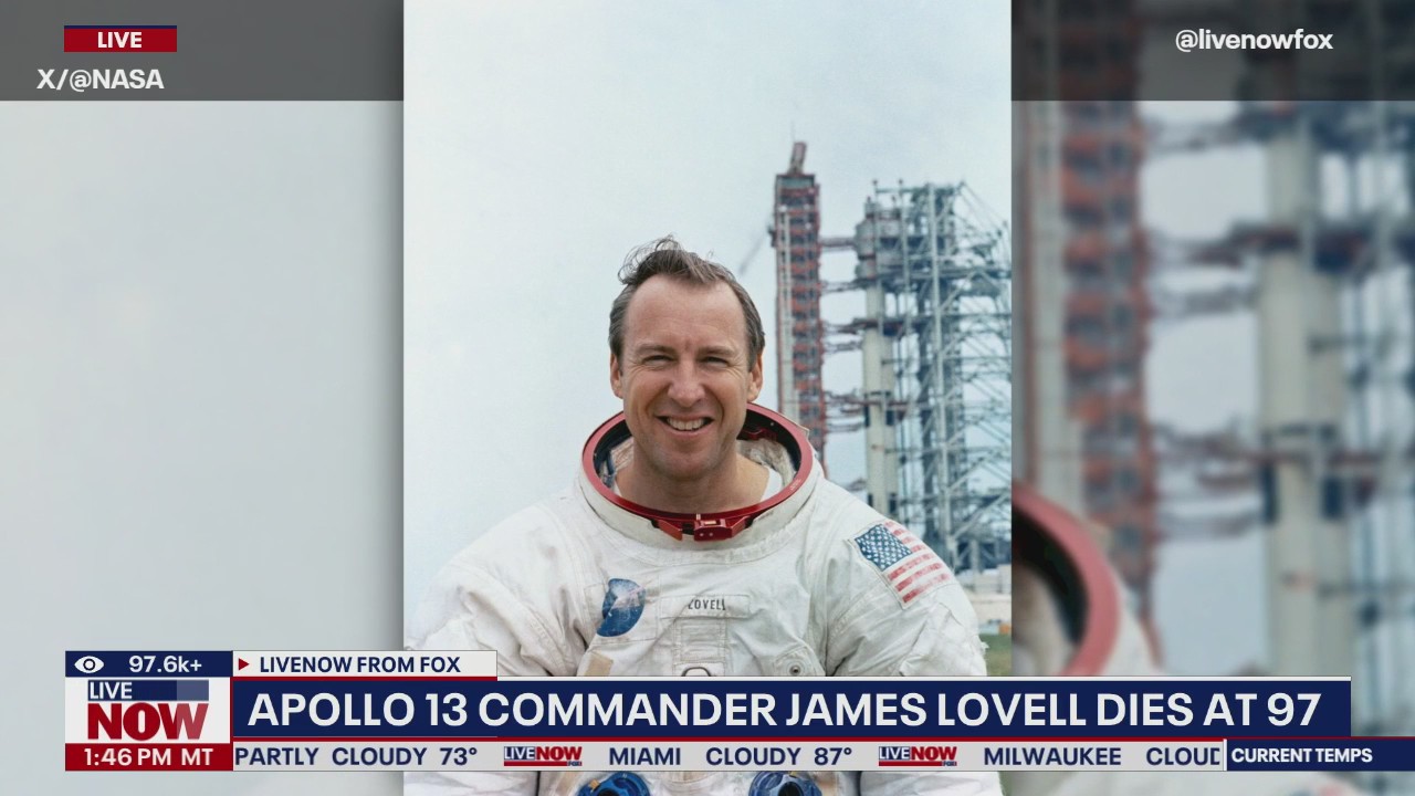 Jim Lovell, famous Apollo astronaut passes at 97