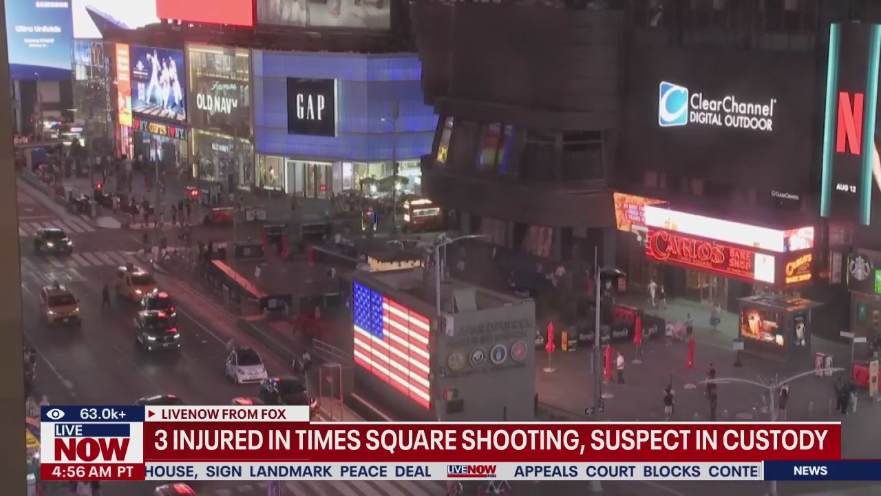 3 injured in Times Square shooting
