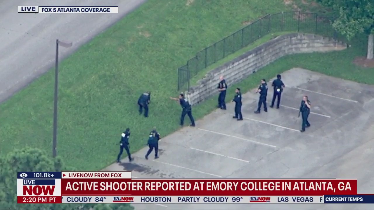 Active shooter near Emory College in Atlanta