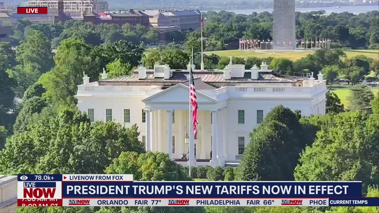 Pres. Trump's new tariffs in full effect