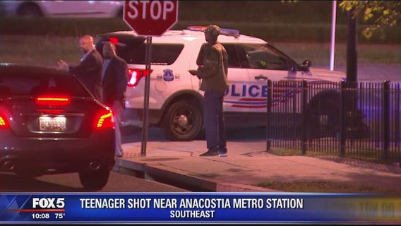 Teen shot near Anacostia Metro