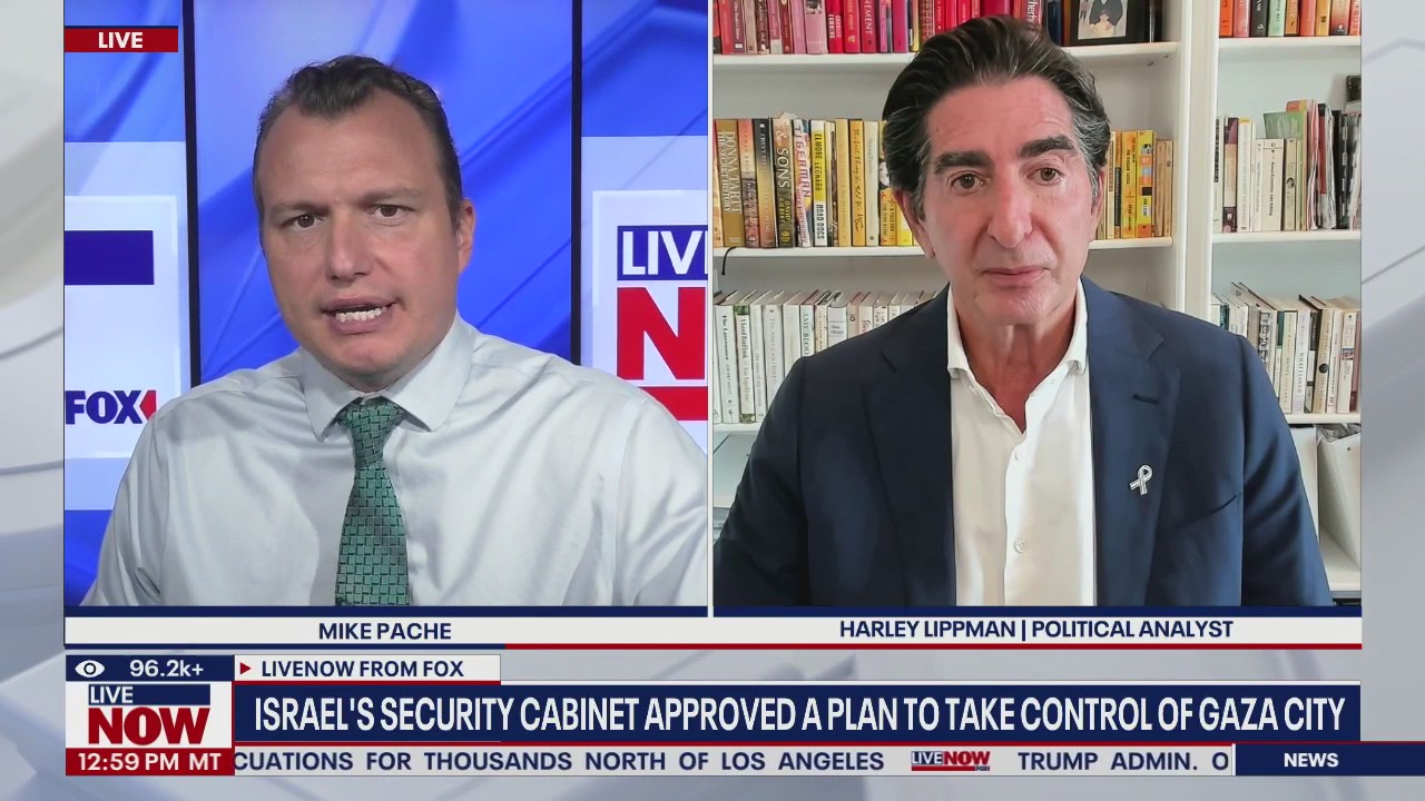 Israel approves a plan to take control of Gaza City