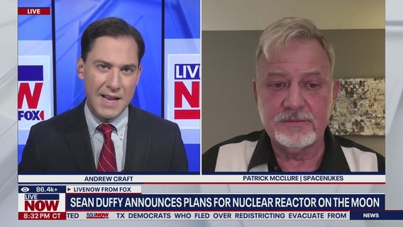 Duffy announces plans for nuclear reactor on the moon