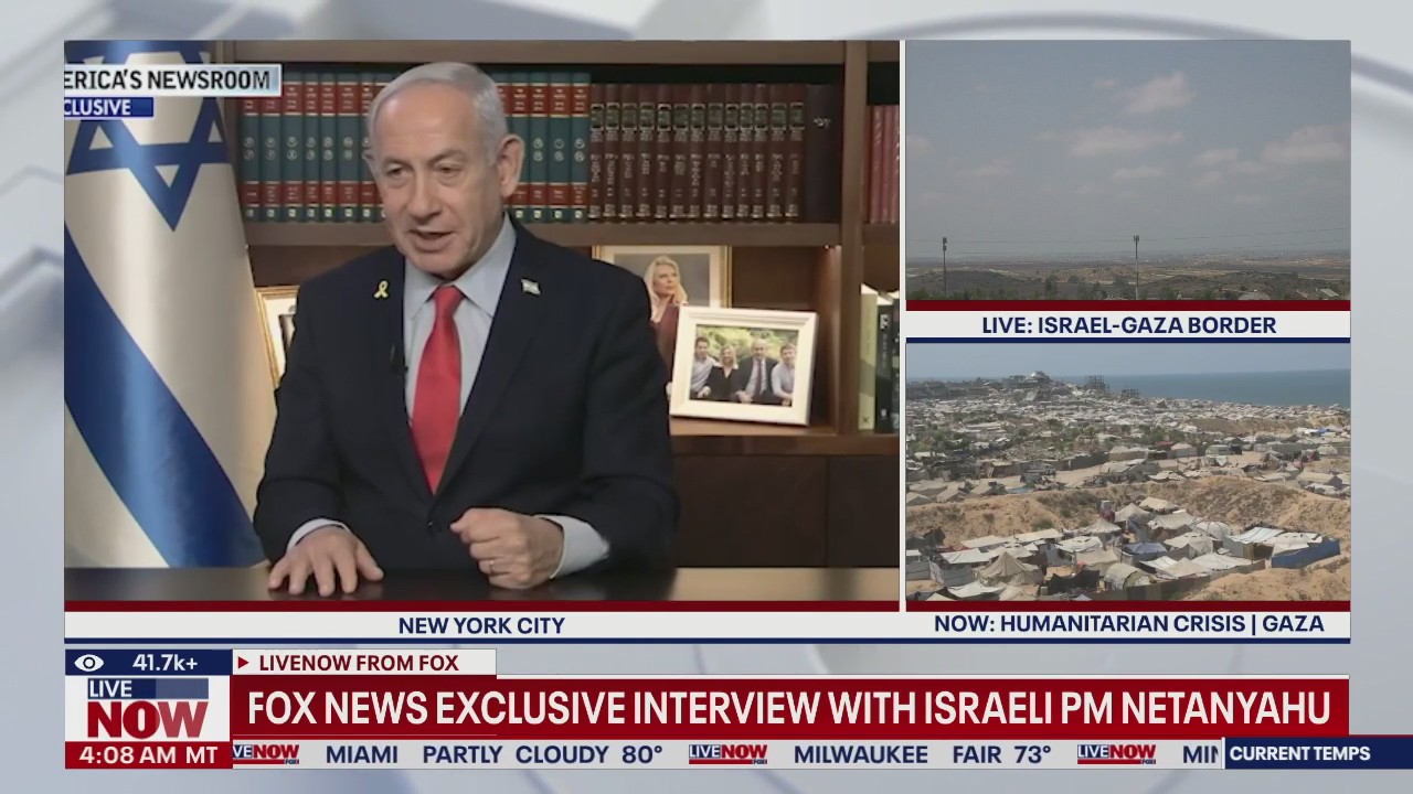 Israeli PM Netanyahu on Gaza takeover plans