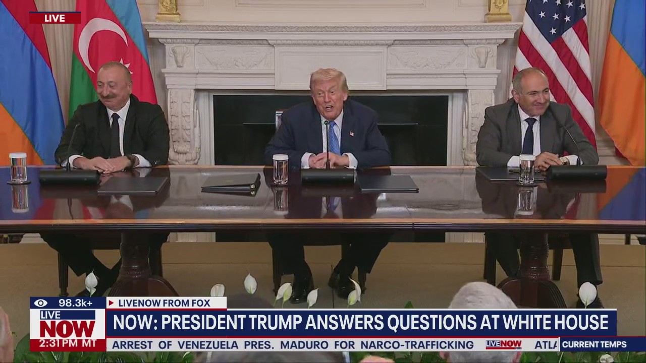 Azerbaijan-Armenia sign peace deal at White House