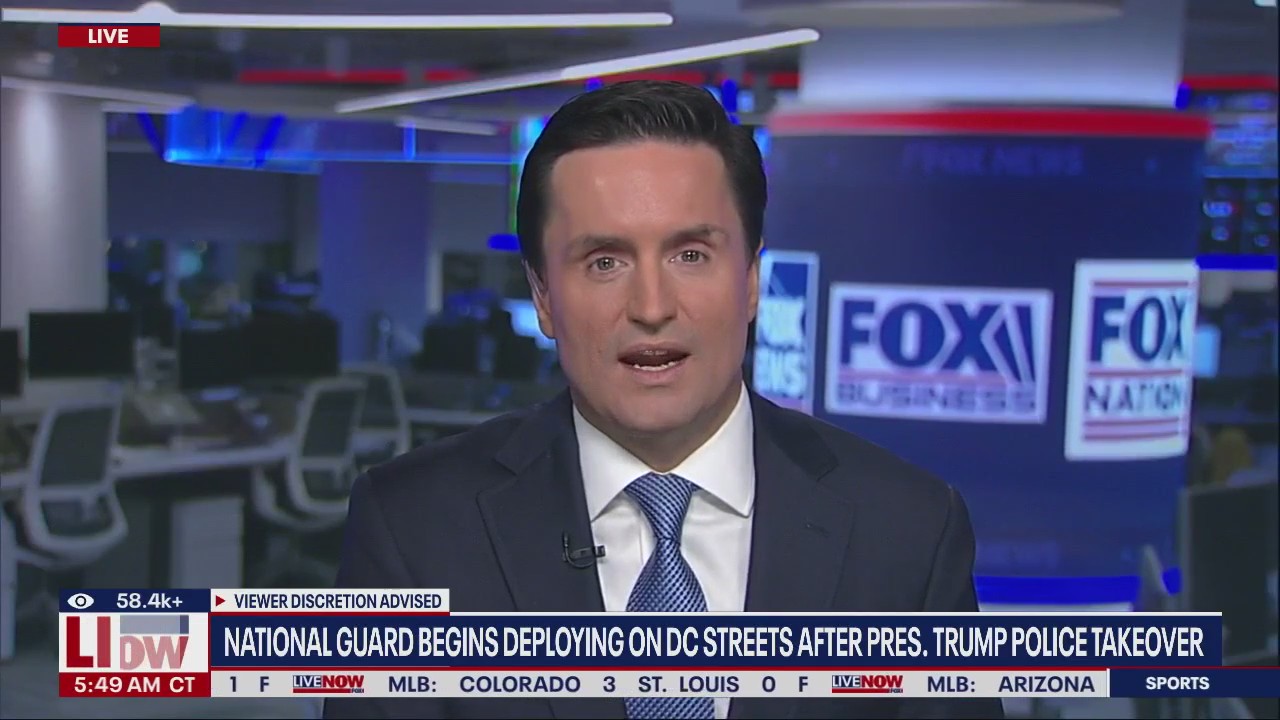 National Guard begins deploying on DC streets