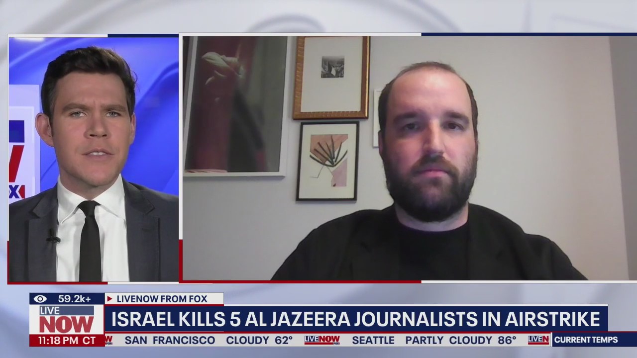 Israel kills 5 Al Jazeera journalists in airstrike