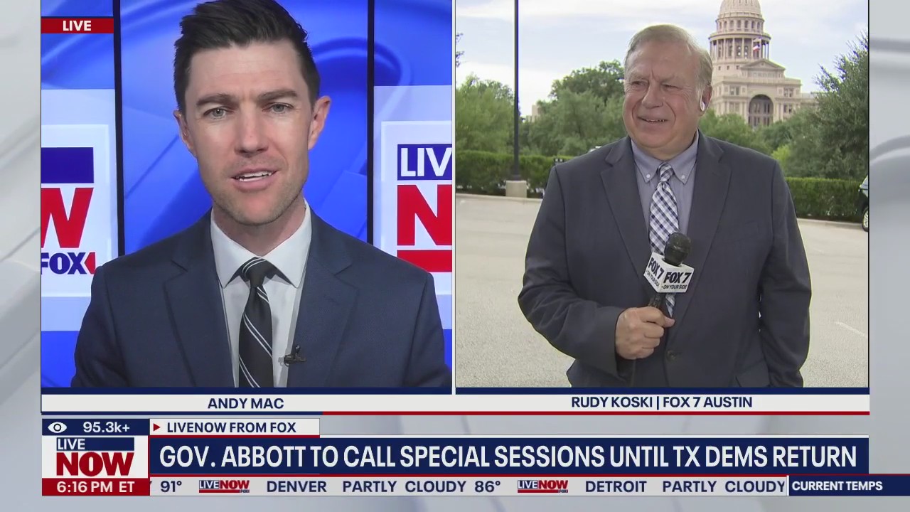 Abbott to call special sessions until TX Dems return