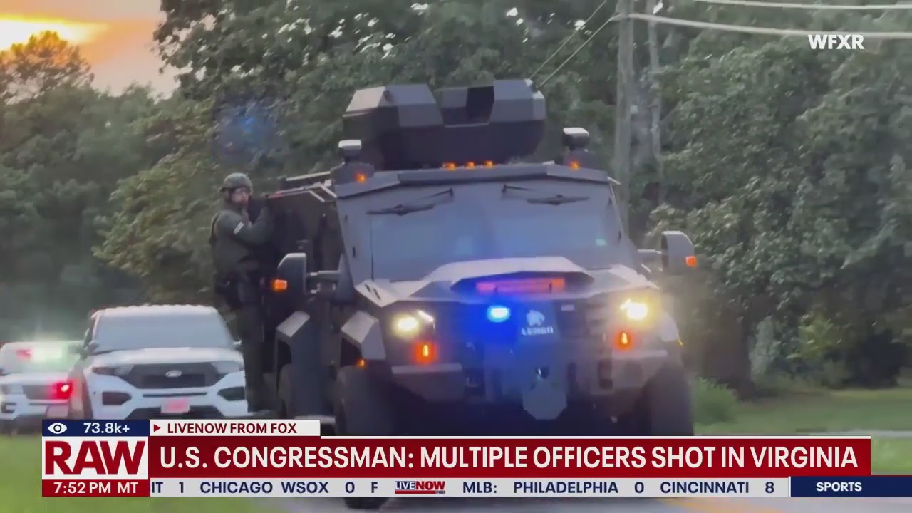 U.S. Congressman: Multiple officers shot in Virginia | LiveNOW from FOX