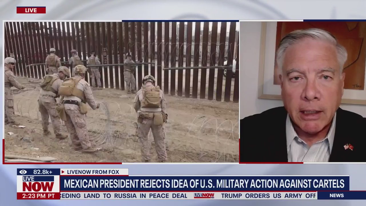 Mexico rejects U.S. military plan against cartels