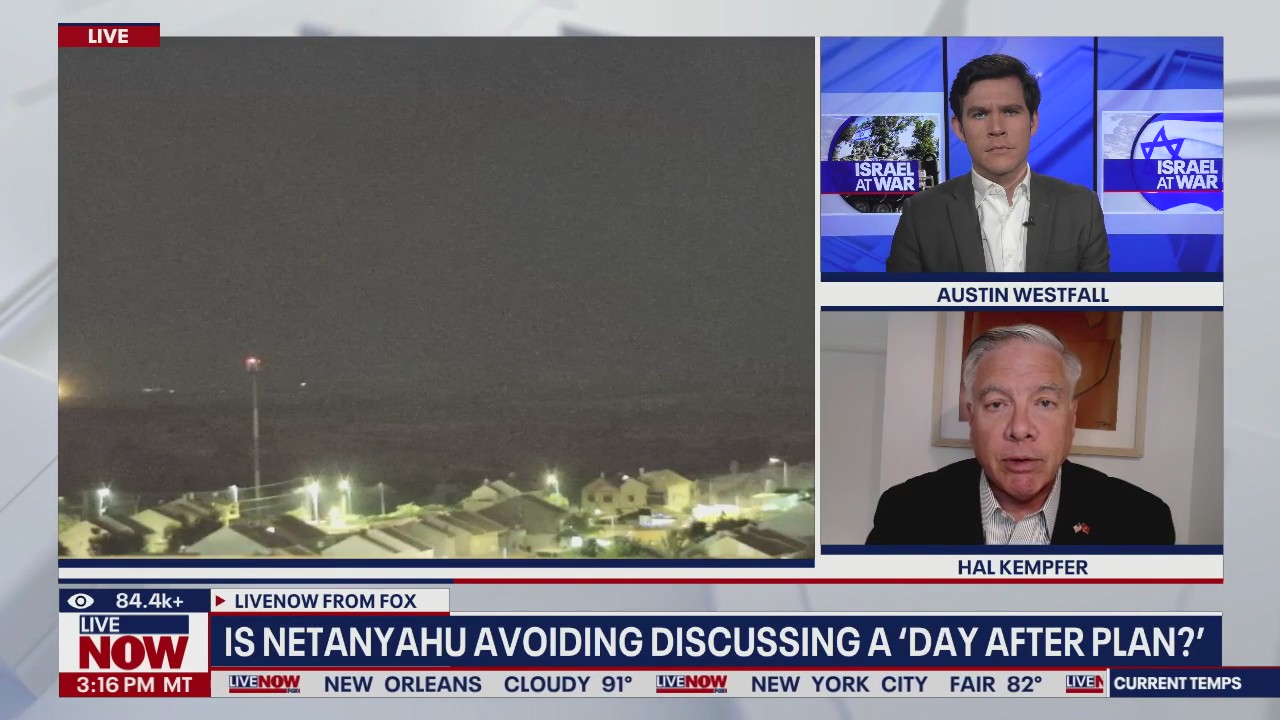 Is Netanyahu avoiding discussing a 'day after plan?'