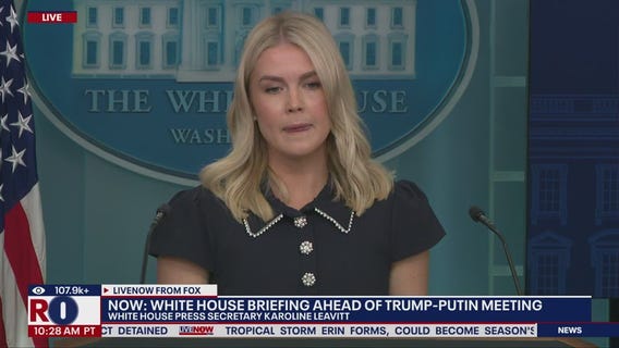 Karolin Leavitt is asked about homeless in DC