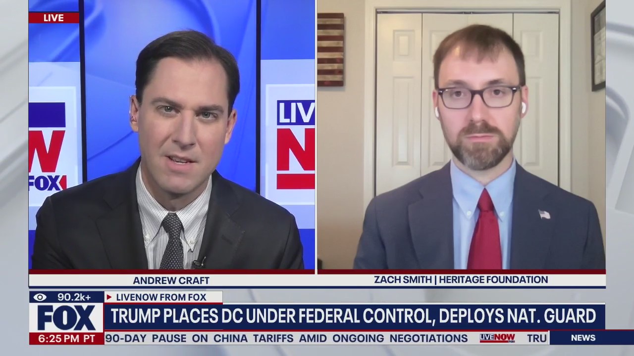 Pres. Trump deploys National Guard to Washington, D.C