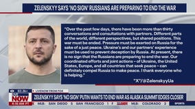 Zelenskyy says 'no sign' Putin wants to end war