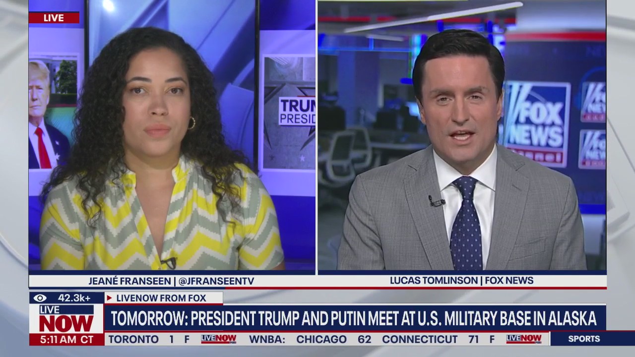 Tomorrow: Pres. Trump and Putin meet in Alaska