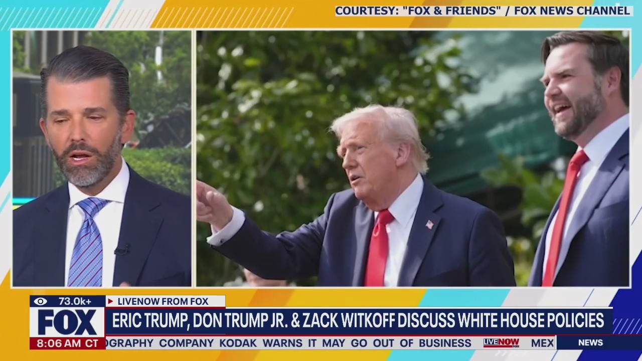 Trump brothers on Fox & Friends