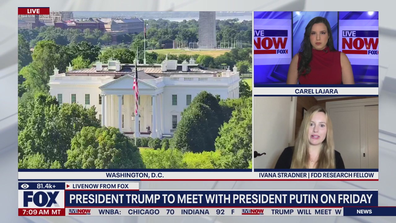 President Trump to meet Putin in Alaska to discuss Ukraine ceasefire