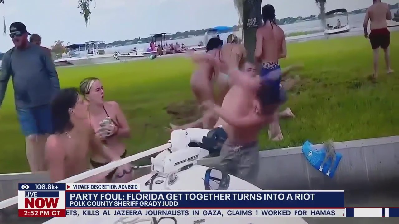 WATCH ferocious Florida fight turns into riot