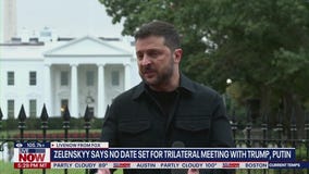 Zelenskyy speaks outside White House after meeting