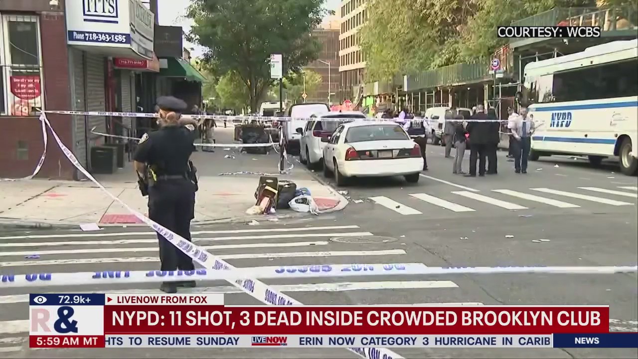 Mass shooting at NY club leaves 3 dead, 8 injured