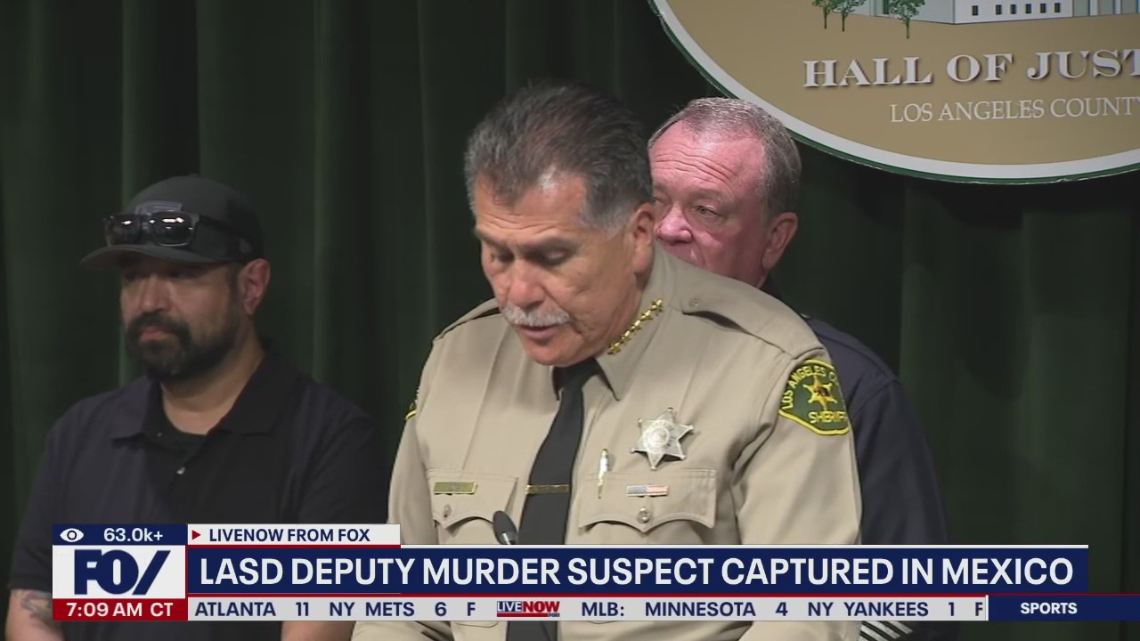 LASD Deputy murder suspect captured in Mexico