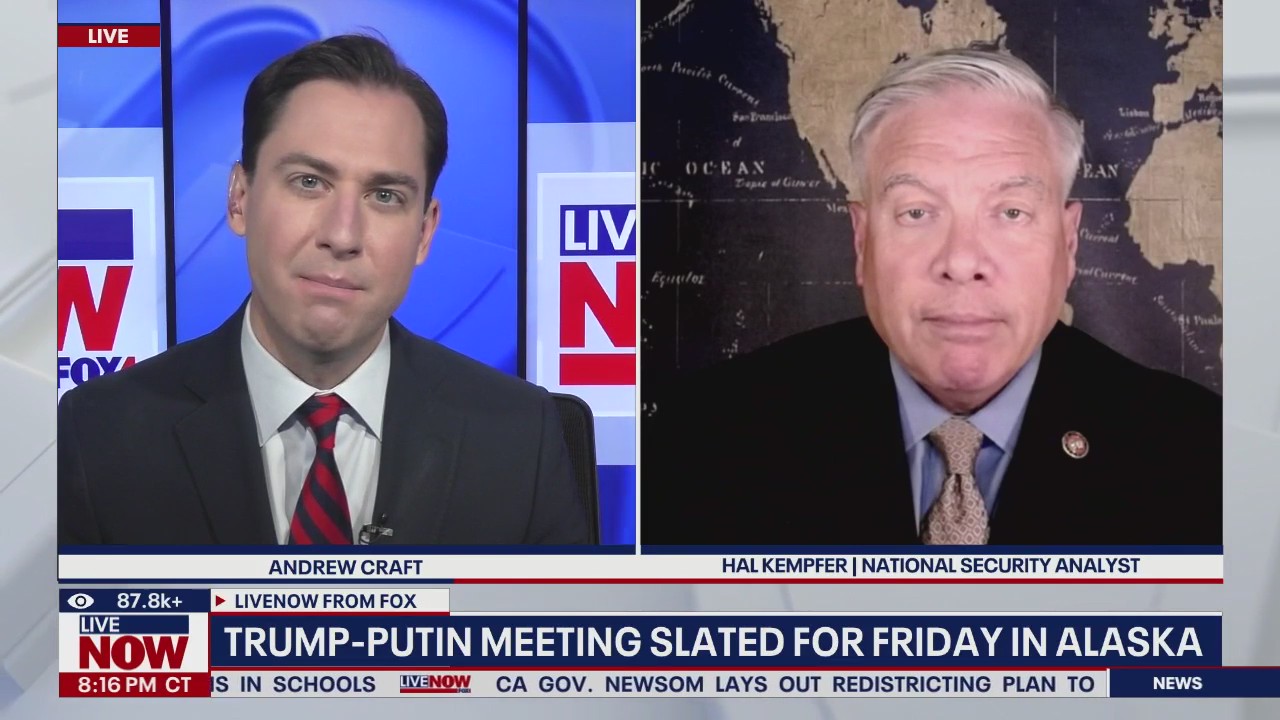 Trump-Putin meeting slated for Friday in Alaska