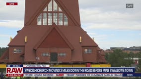 Swedish church moves to avoid being swallowed by mine
