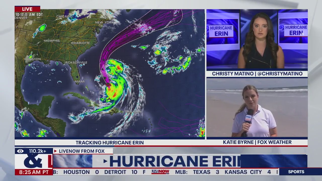 National Hurricane Center provides update on Erin